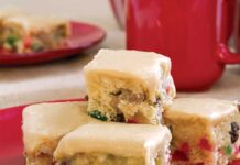 Fran's Fruitcake Bars