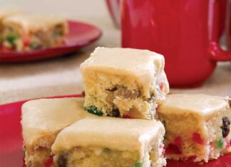 Fran's Fruitcake Bars