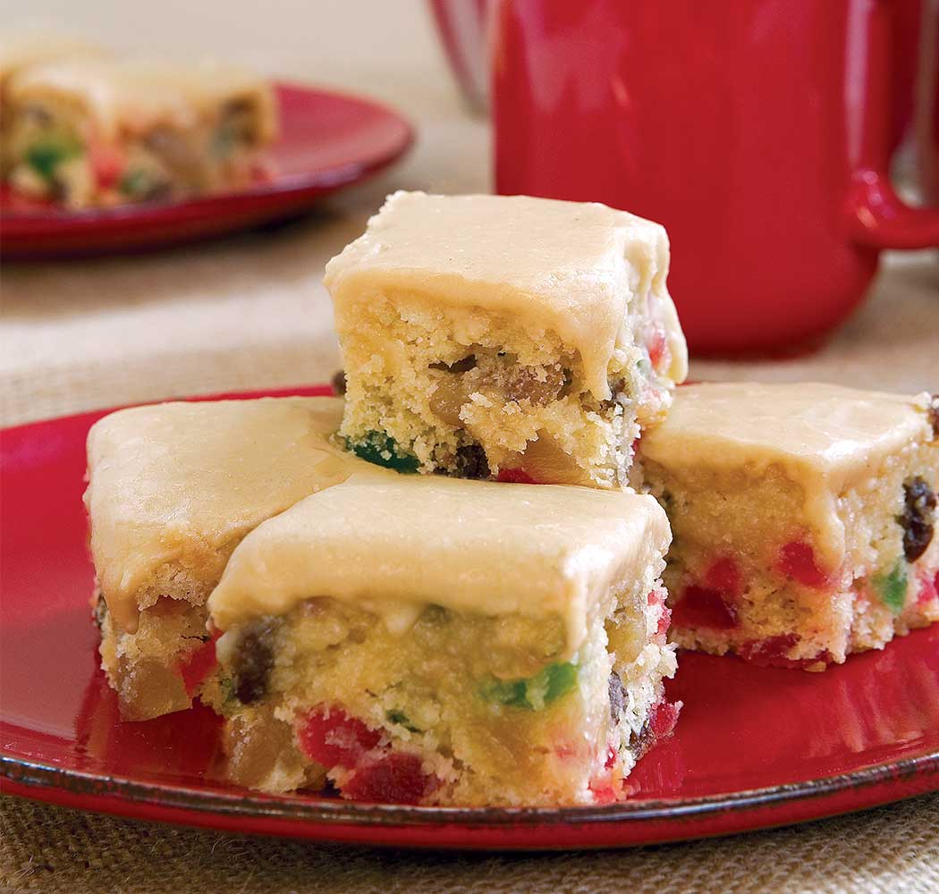 Fran's Fruitcake Bars