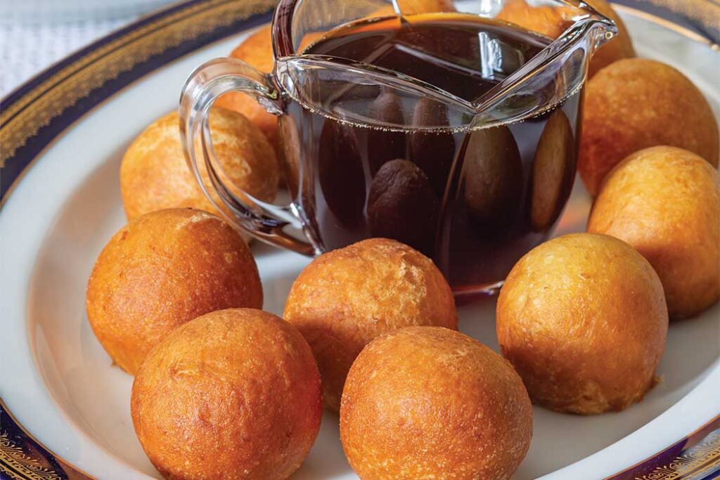 Earl Grey Loukoumádes