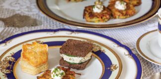 Leek & Goat Cheese Pastries