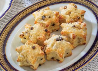 Walnut-Currant Scones