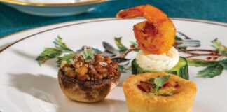 Cheesy Bacon & Pepper Mini Quiches with Almond Crust