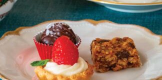 Coconut Custard & Raspberry Tartlets