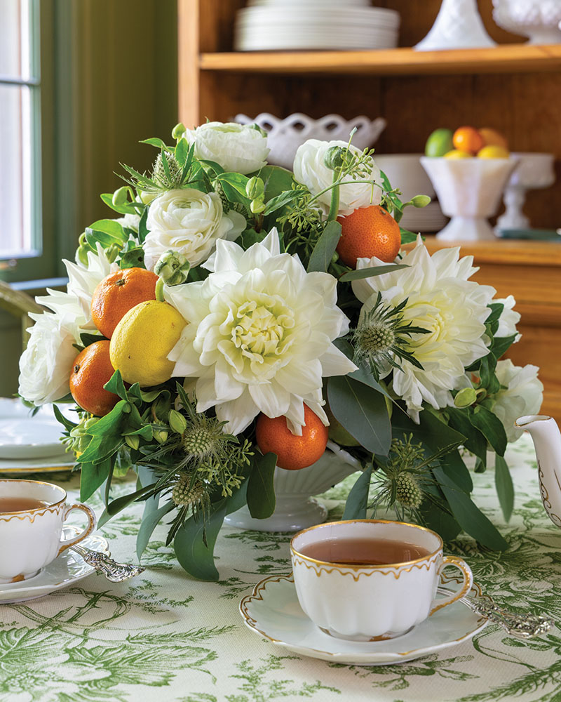 Teatime with Winter Citrus