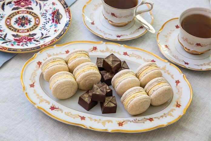Earl Grey Macarons