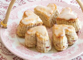 Strawberries & Cream Scones
