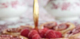 Hidden Hearts Cherry-Almond Cupcakes