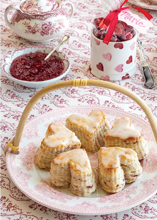 Strawberries & Cream Scones