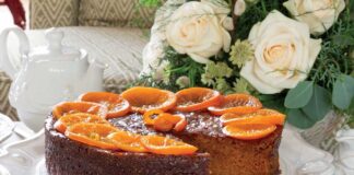 Honey-Glazed Mandarin Cake