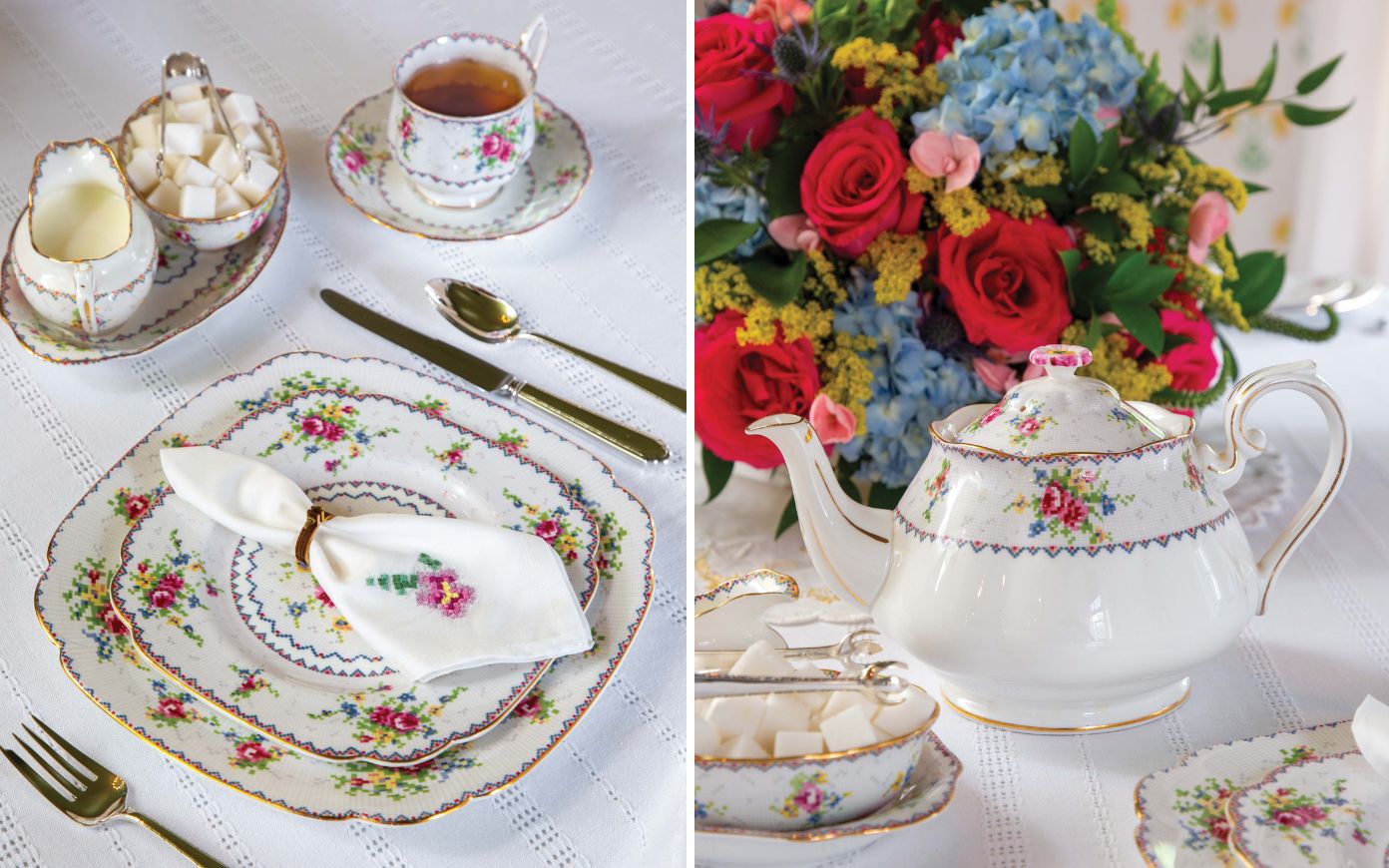Teatime & Cross-Stitch | TeaTime Magazine