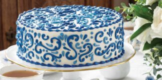 Lemon-Blueberry Layer Cake