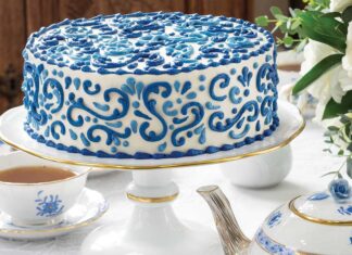 Lemon-Blueberry Layer Cake