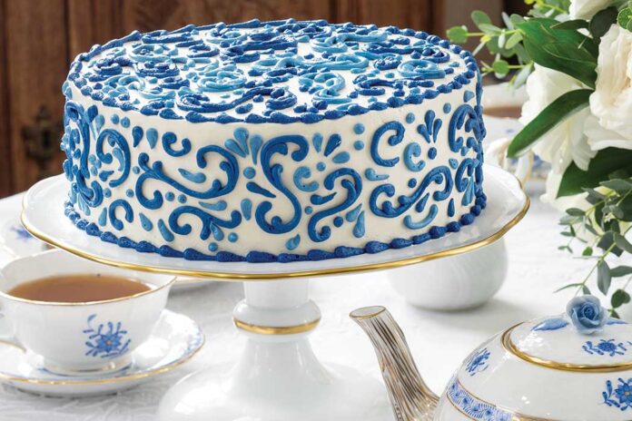 Lemon-Blueberry Layer Cake