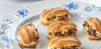 Whipped Ricotta Éclairs