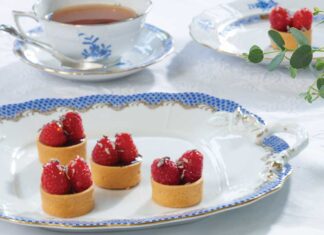 Raspberry-Lavender Tartlets
