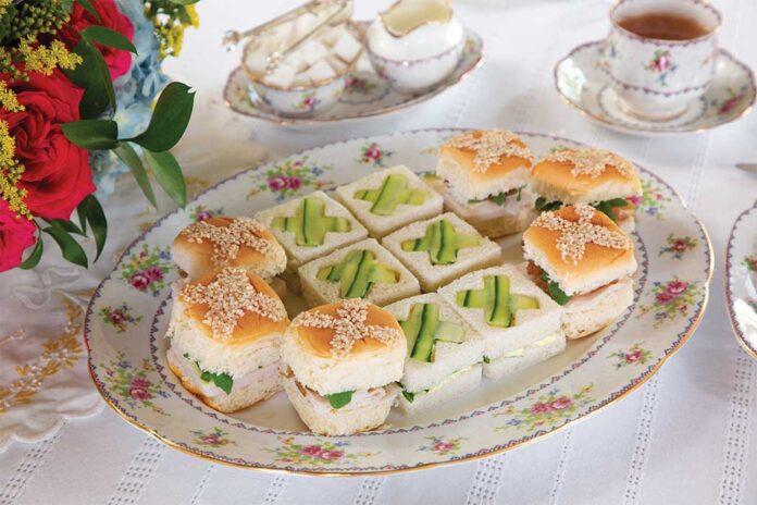 X-tra Cucumber & Egg Salad Tea Sandwiches