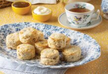 Gluten-free Pancetta-Gouda Scones