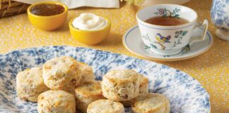 Gluten-free Pancetta-Gouda Scones