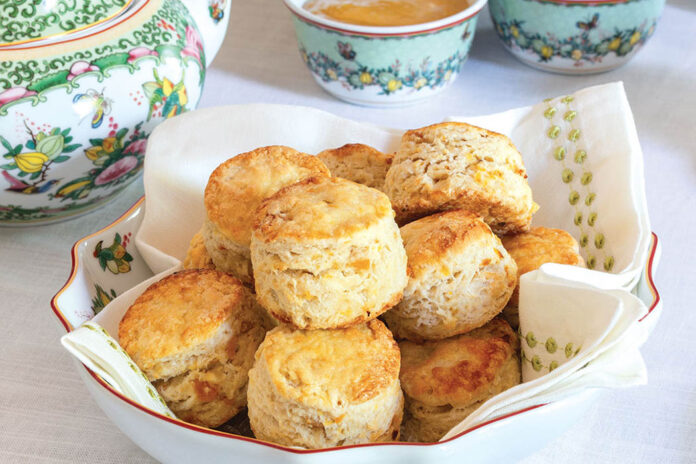 apricot-orange scones