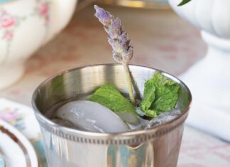 Lavender-Green Tea Mint Julep