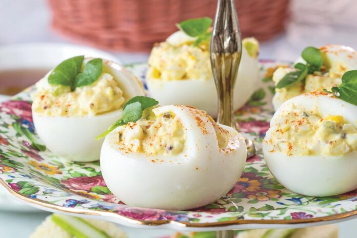 egg salad baskets