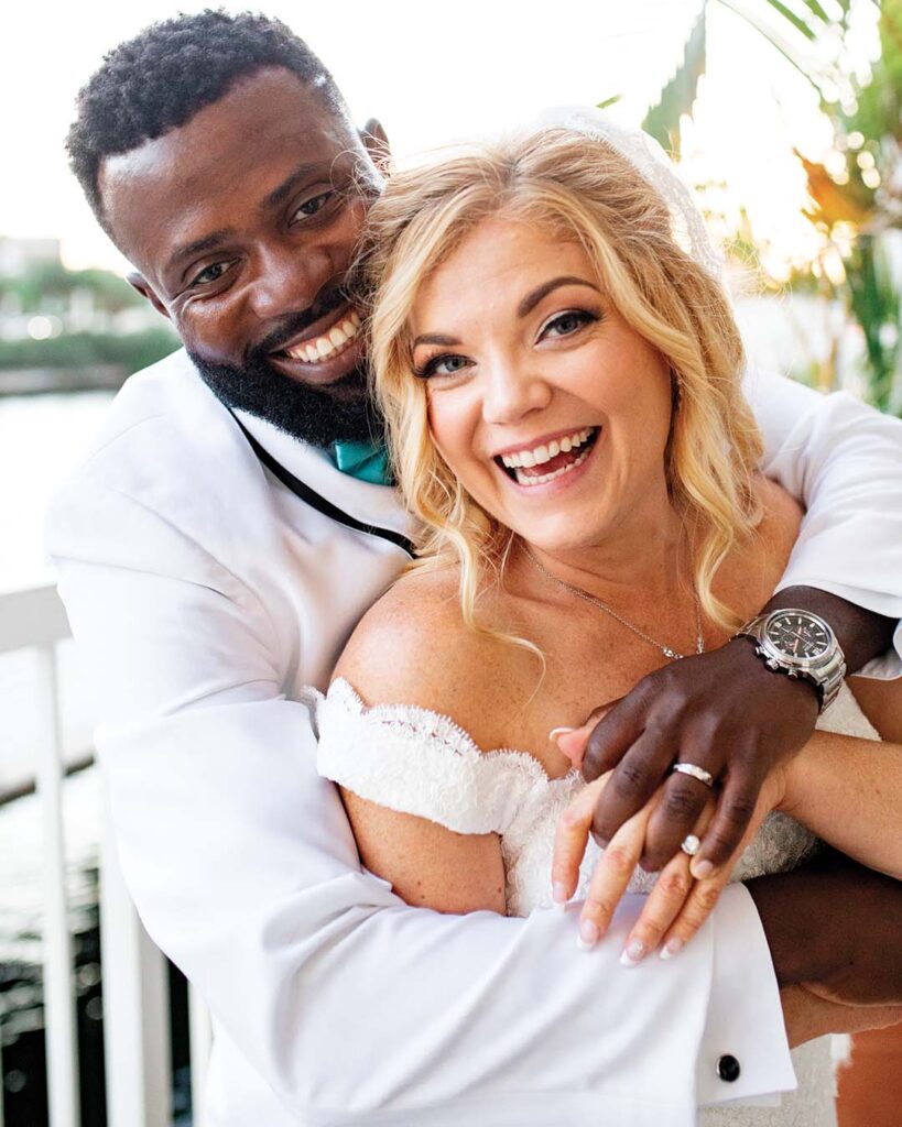 Shannon and Guerby Joseph, owners of Joseph’s Tea, fell in love over pots of tea. Photograph by Pine and Forge Photography