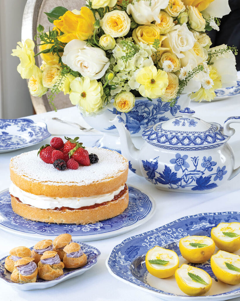 blue & white delights