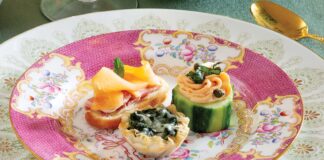 bridal tea savories course