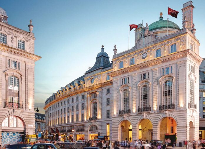 Located on Regent Street, the distinguished building has attracted all sorts of famous people for more than 150 years.