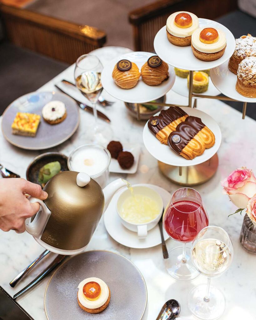 Hotel Café Royal offers sumptuous sweets and tea for all to enjoy.