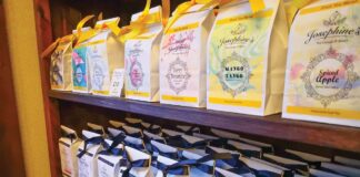 Josephine’s custom tea blends all hail from Scotland.