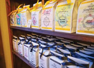 Josephine’s custom tea blends all hail from Scotland.
