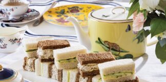 Wedgwood Chicken Salad Sandwiches and Classic Cucumber Sandwiches