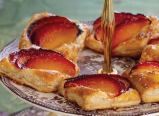Plum & Elderflower Tartlets