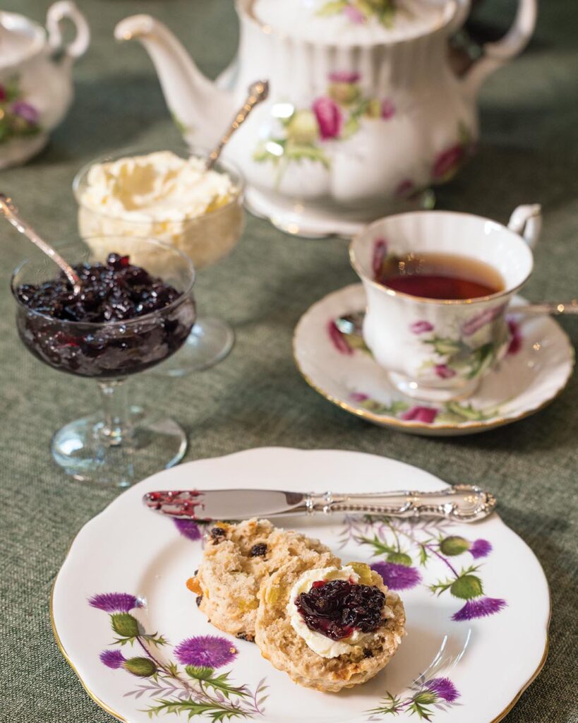 Clootie Dumpling Scones