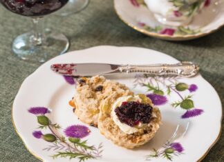 Clootie Dumpling Scones