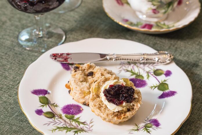 Clootie Dumpling Scones