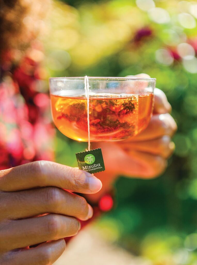 Mizuba now offers a few terrific teas in convenient sachets.