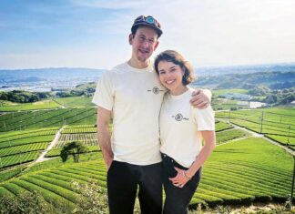 Lauren Purvis, owner of Mizuba Tea, and her husband, Dan Purvis, explore Japanese estates to find the best teas for their customers.