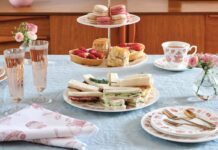 Victoria Eggs: Enhance your tablescape with beloved accoutrements depicting the Afternoon Tea pattern, or incorporate your love of teatime into your baking.