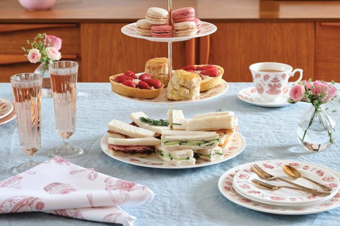 Victoria Eggs: Enhance your tablescape with beloved accoutrements depicting the Afternoon Tea pattern, or incorporate your love of teatime into your baking.