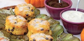 Chocolate Chip–Pumpkin Scones