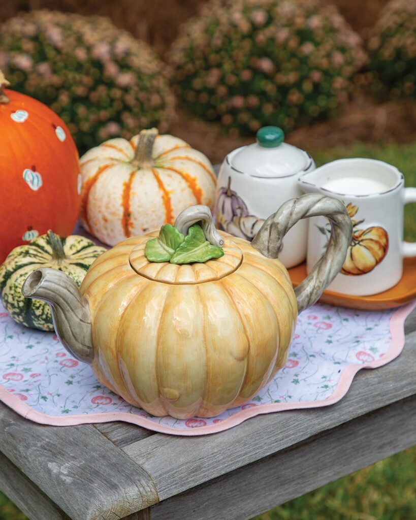 pumpkin patch teatime