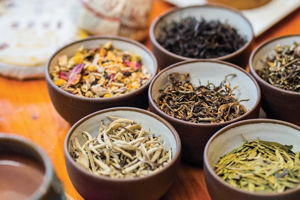 Proudly global, Dobra serves more than 100 teas in the traditional style of their countries.