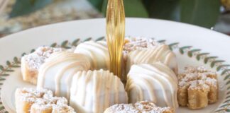 Biscoff-Pumpkin Truffles and Toffee Shortbread