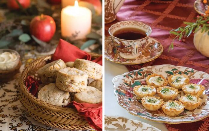 recipes for the cheese lover's fall tea table