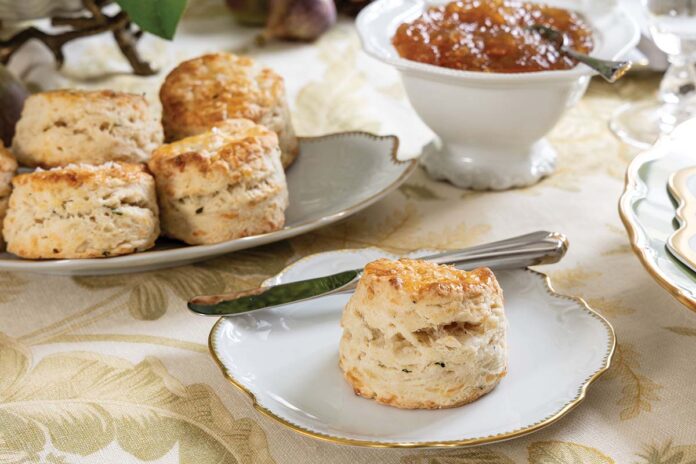 Gruyère & Winter Herb Scones