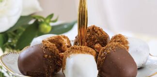 Gingersnap Acorn Truffles