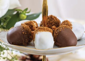 Gingersnap Acorn Truffles